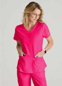 Skechers Scrub Top SK101 Vibrance Pink