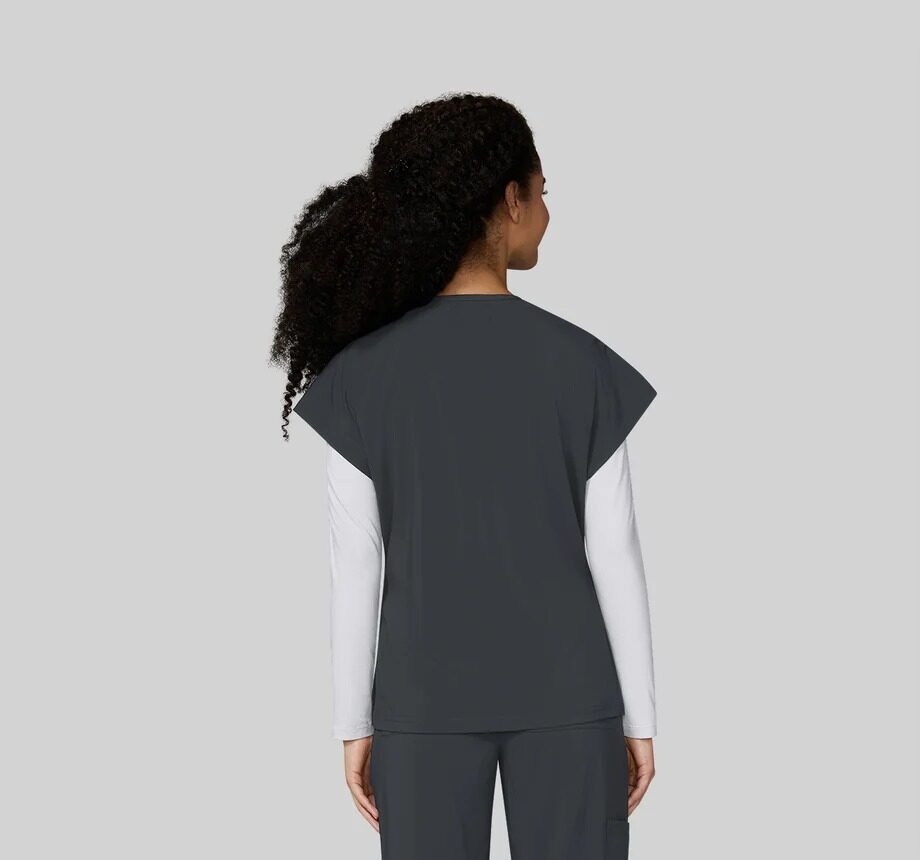 Koi Basics Scrub Top 1145 Charcoal - Imagen 2
