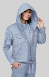 Koi Nyra Jacket 484 Glass Blue