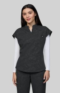 Koi Solis Scrub Top 1149PR Camo Black