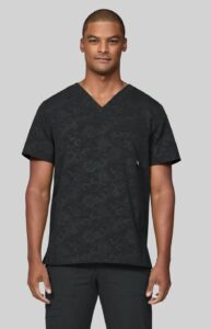 Koi Solis Scrub 678PR Camo Black