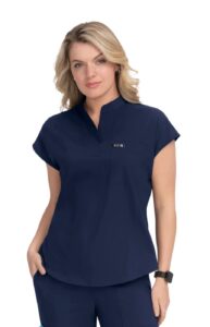 Koi Basics Scrub Top 1093 Navy