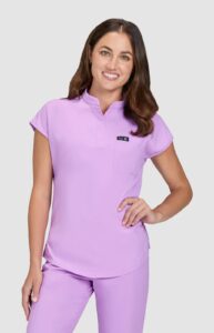 Koi Basics Scrub Top 1093 Bloom Lavender