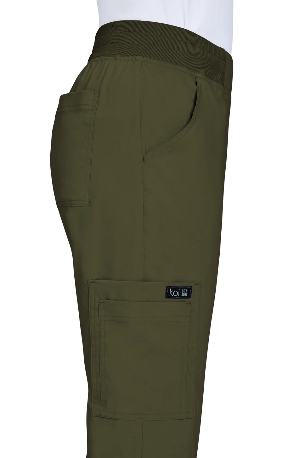 Koi Basics Pantalón 778 Olive Green - Imagen 2