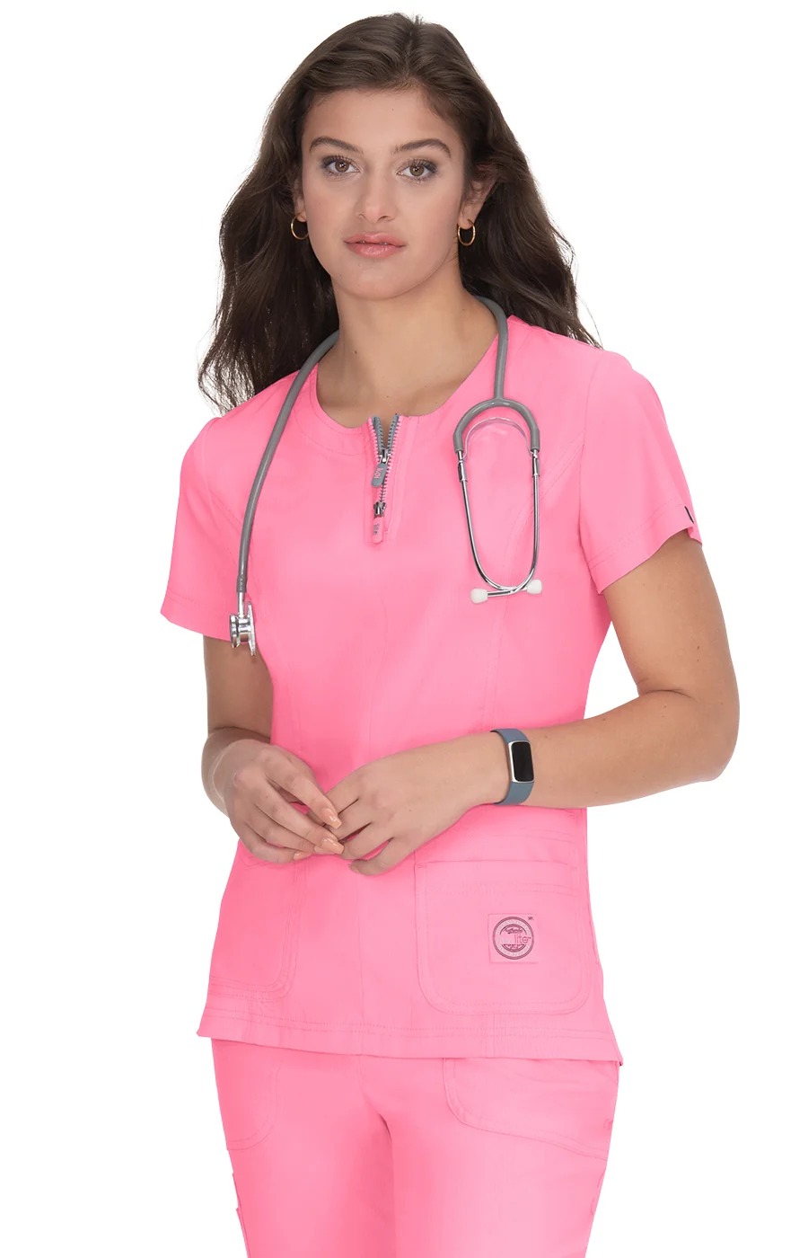 Koi Scrub Top 317 Peony Pink - Imagen 4