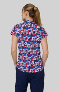 Koi Basics Scrub Top 1093PRA Lotta Pop Floral