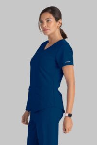 Skechers Scrub Top SK101 Navy