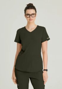 Skechers Scrub Top SK101 Olive