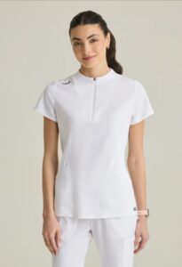 Grey’s Anatomy Scrub Top GRST 292 White
